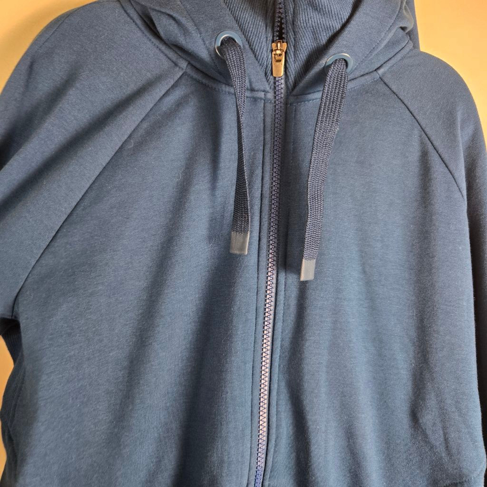 Women's Athleta Blue Triumph Hoodie L - Picture 7 of 15